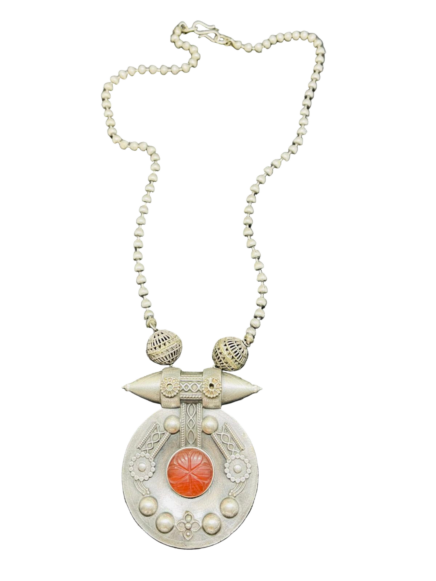 German Silver Long Necklace