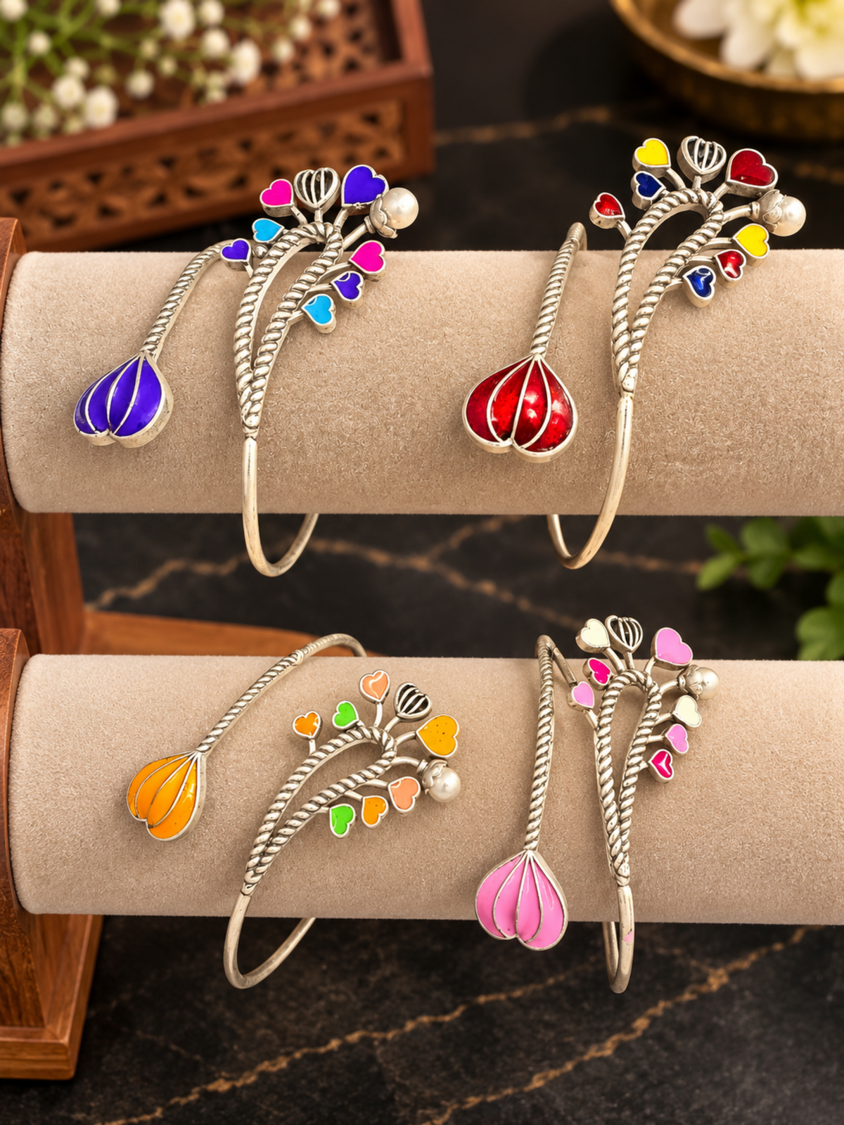 Hand-Painted Bracelets
