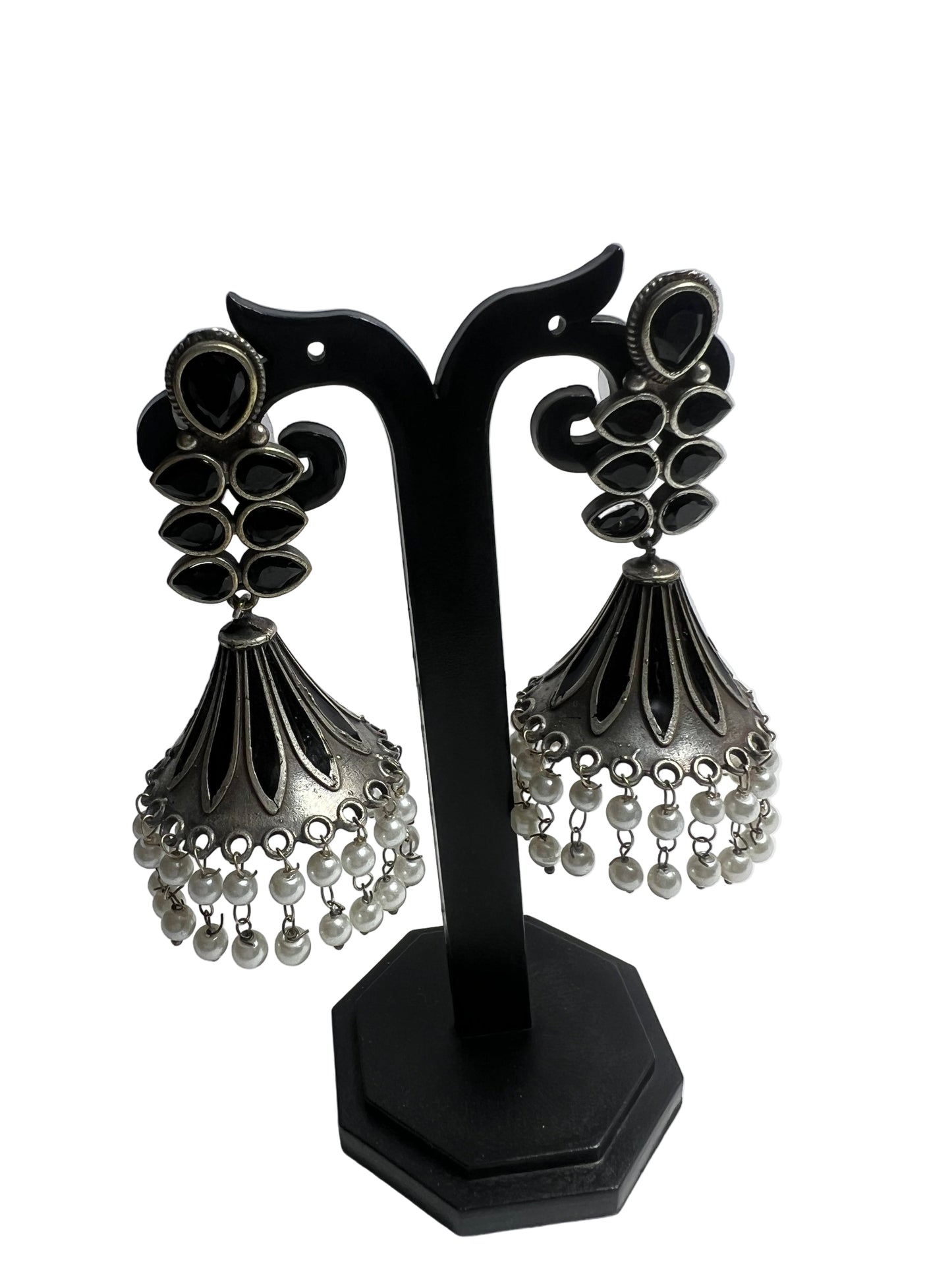 German Silver Jhumka/Earrings
