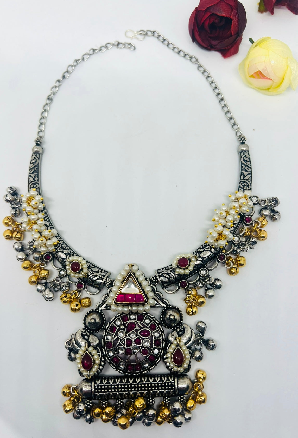 Dual tone Necklace
