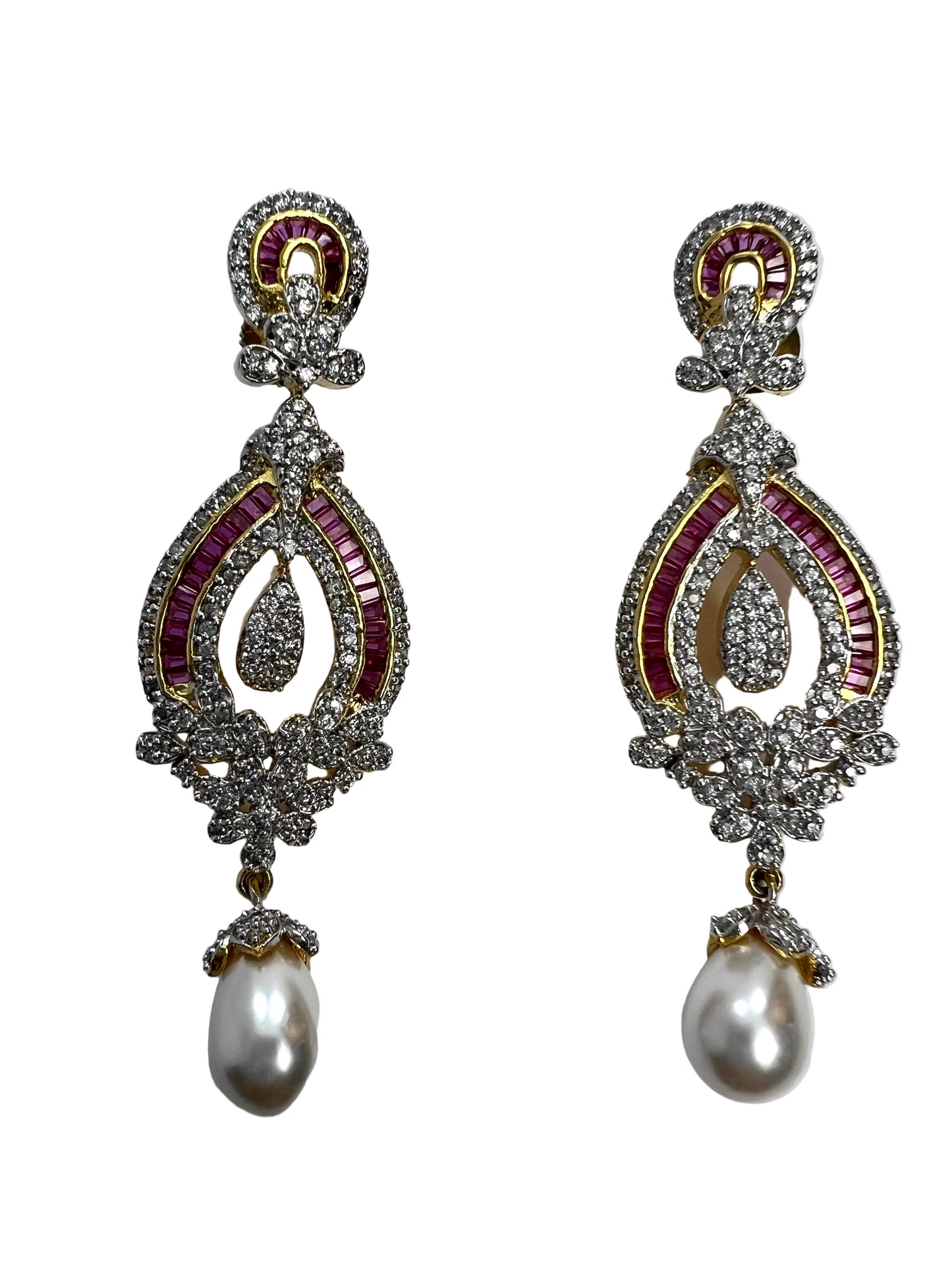 American Diamond (AD) Earrings