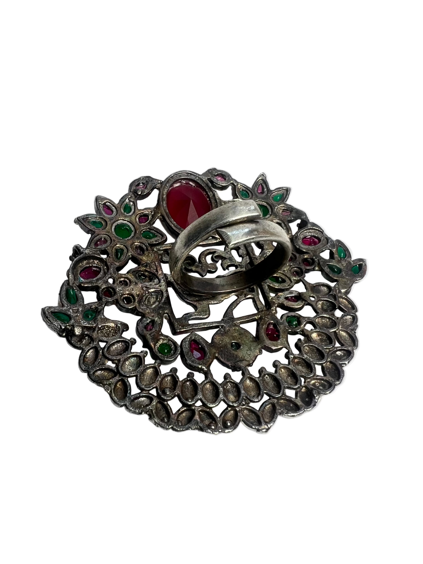 German Silver Adjustable Ring