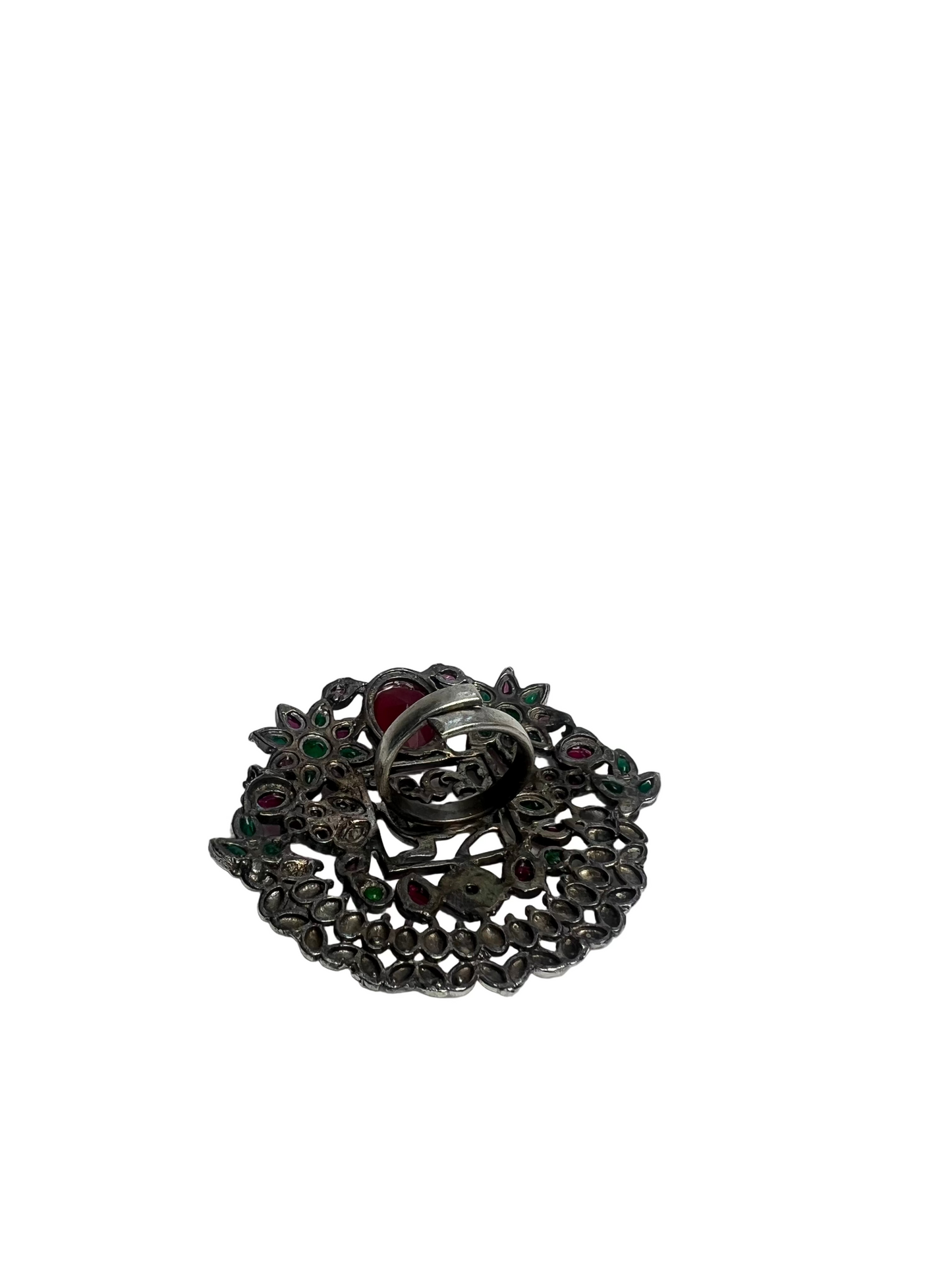 German Silver Adjustable Ring