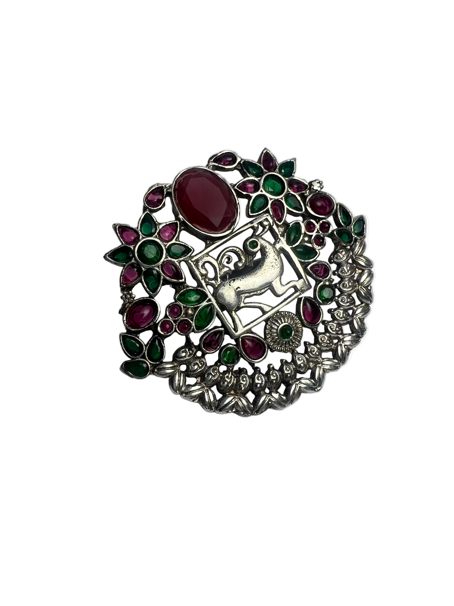 German Silver Adjustable Ring
