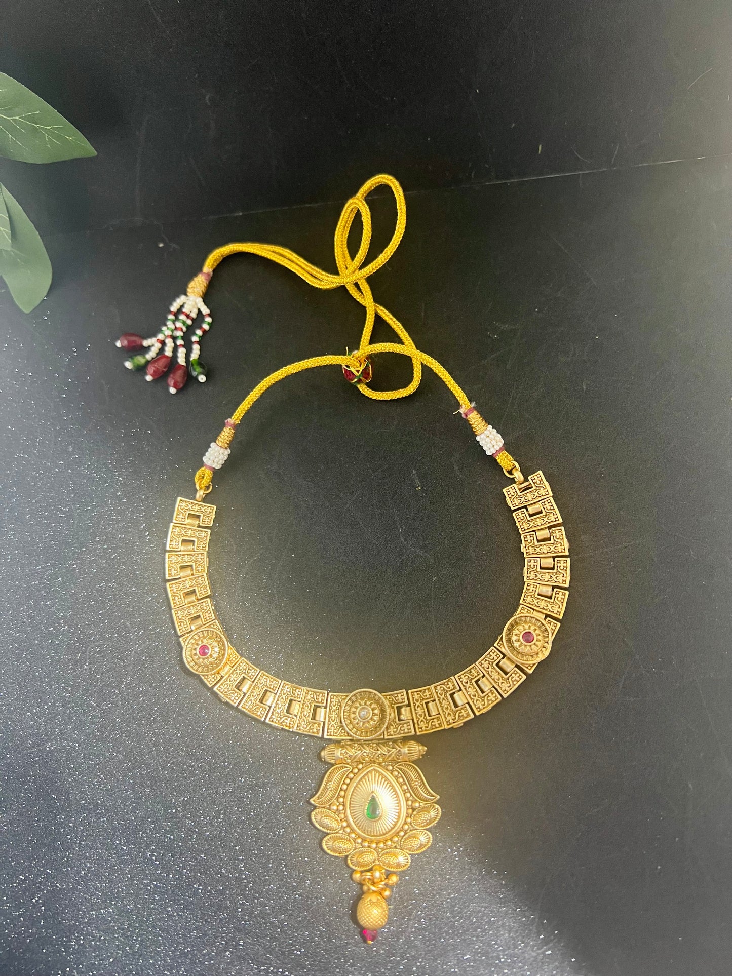 Rajwadi Hasdi Style Necklace