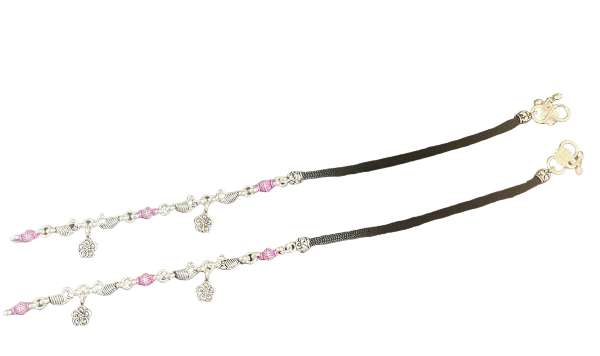 Silver Plated Anklets