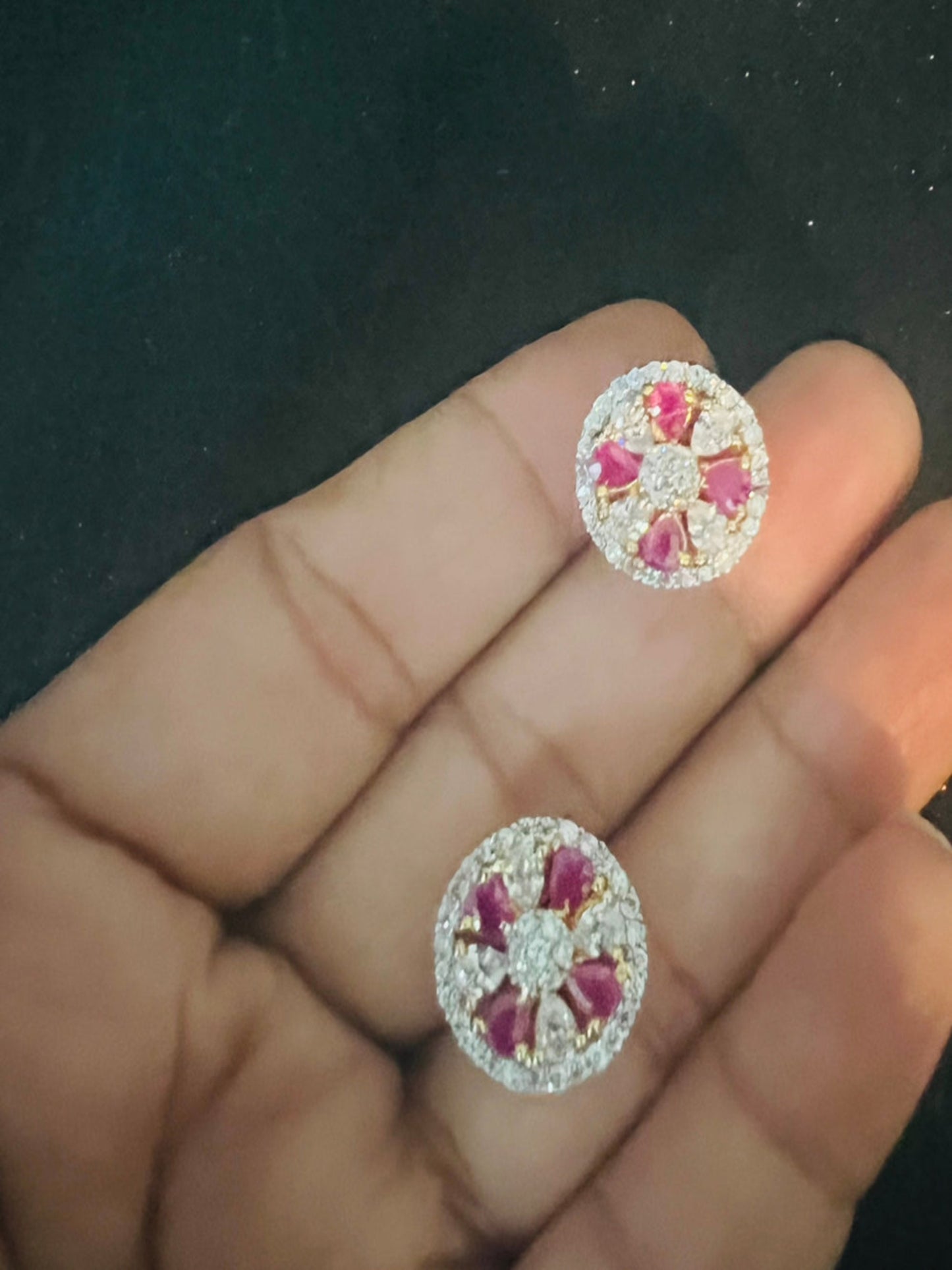AD (American Diamond) Studs