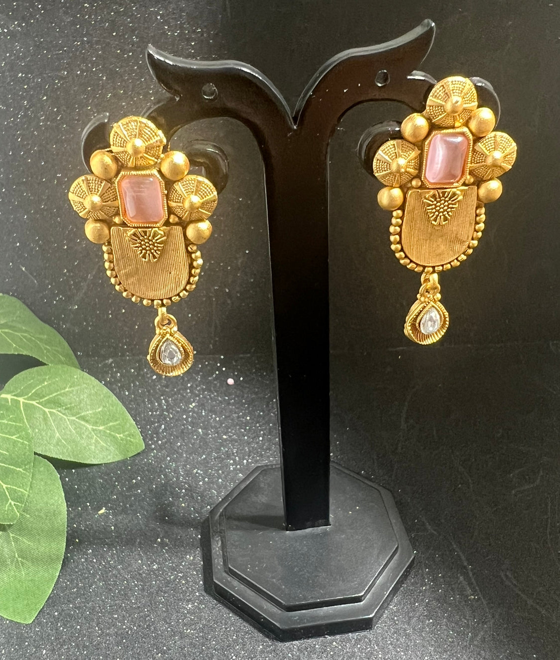 Rajwadi Choker Necklace with Earrings