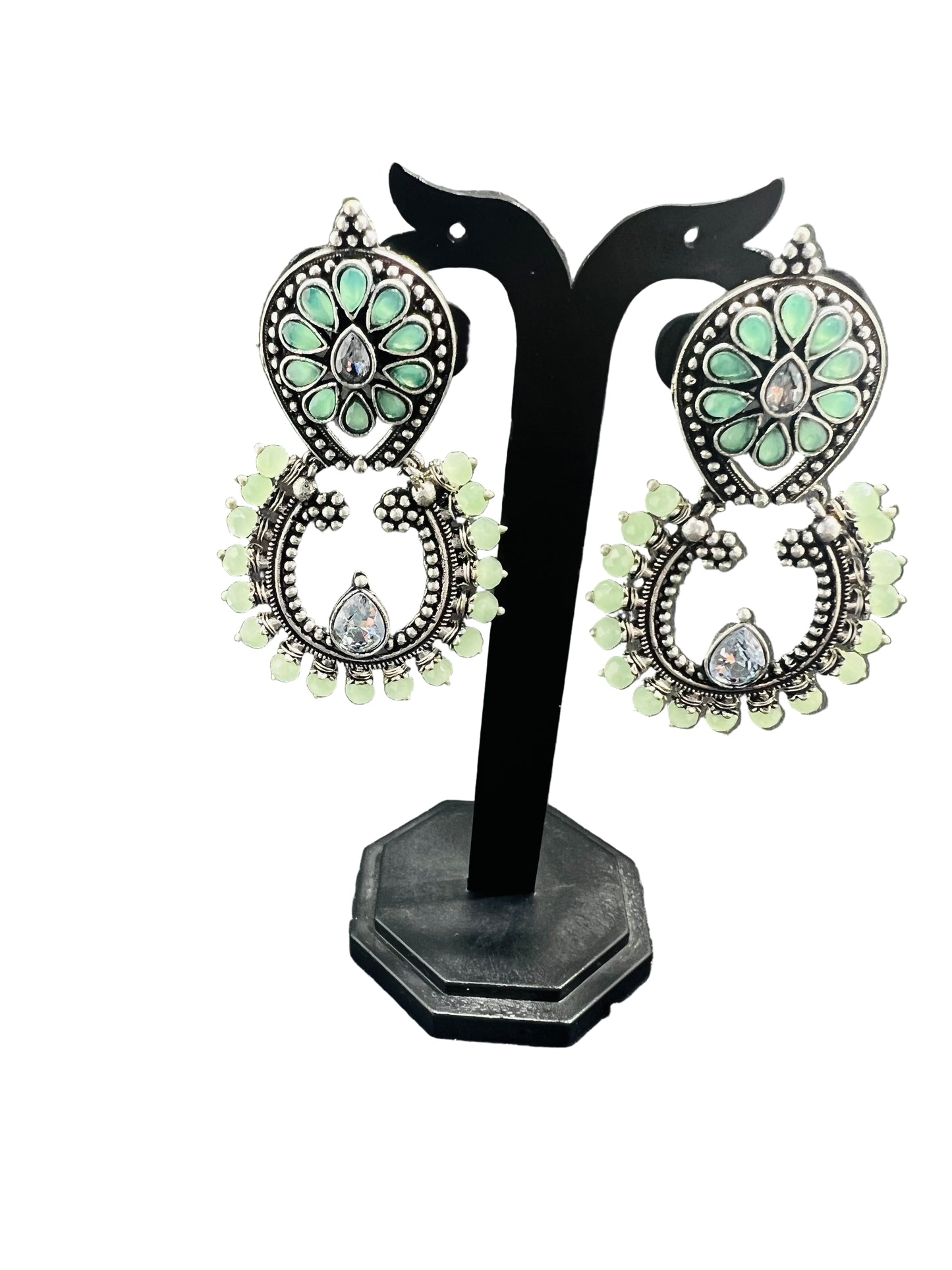 German Silver Earrings