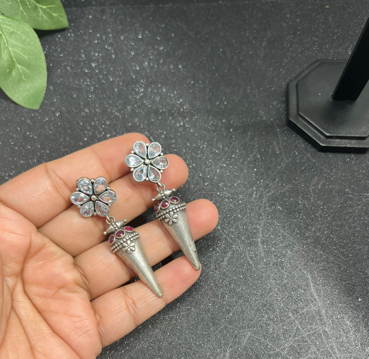 German Silver earrings