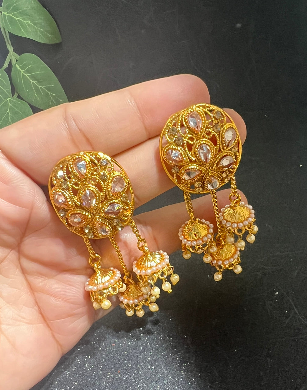 Gold Plated Earrings