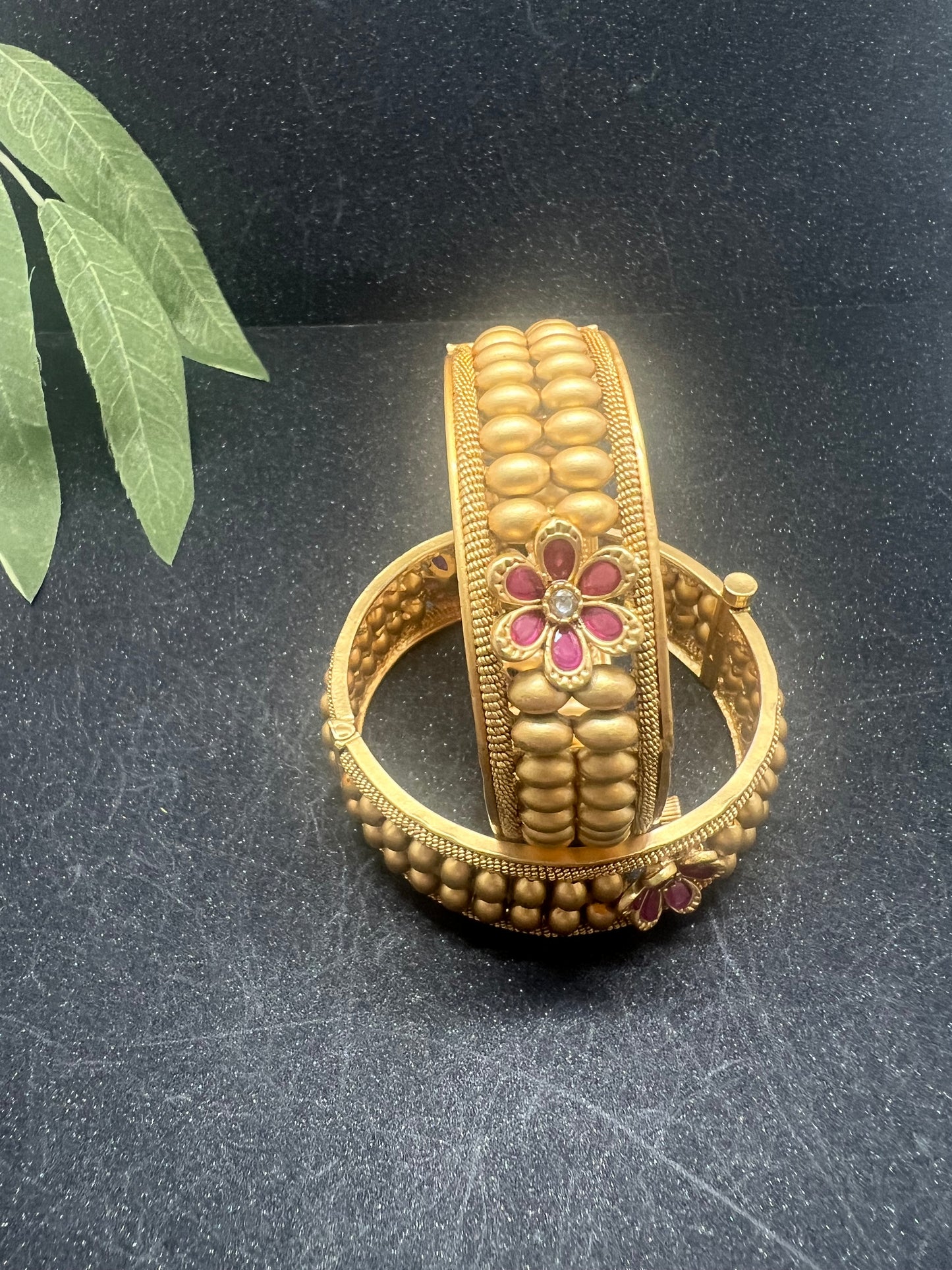 Rajwadi kadas/Bangles.