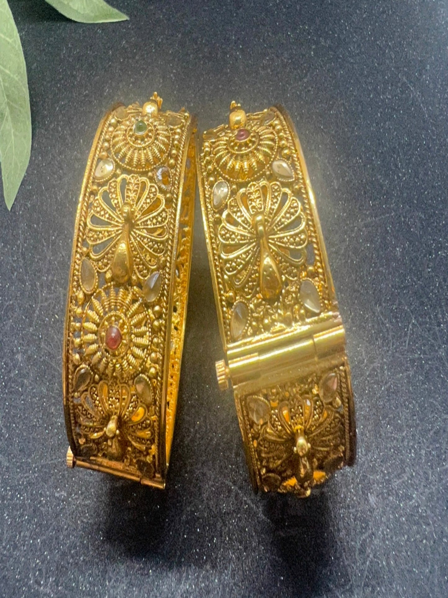 Peacock Theme Kadas/Bangles
