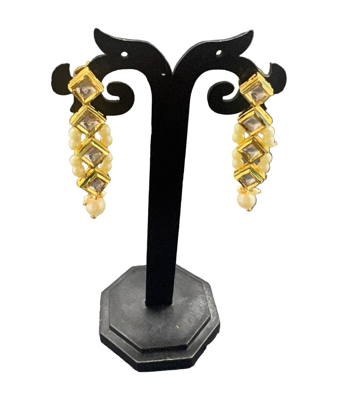 Pearl and Diamond Choker with Earrings