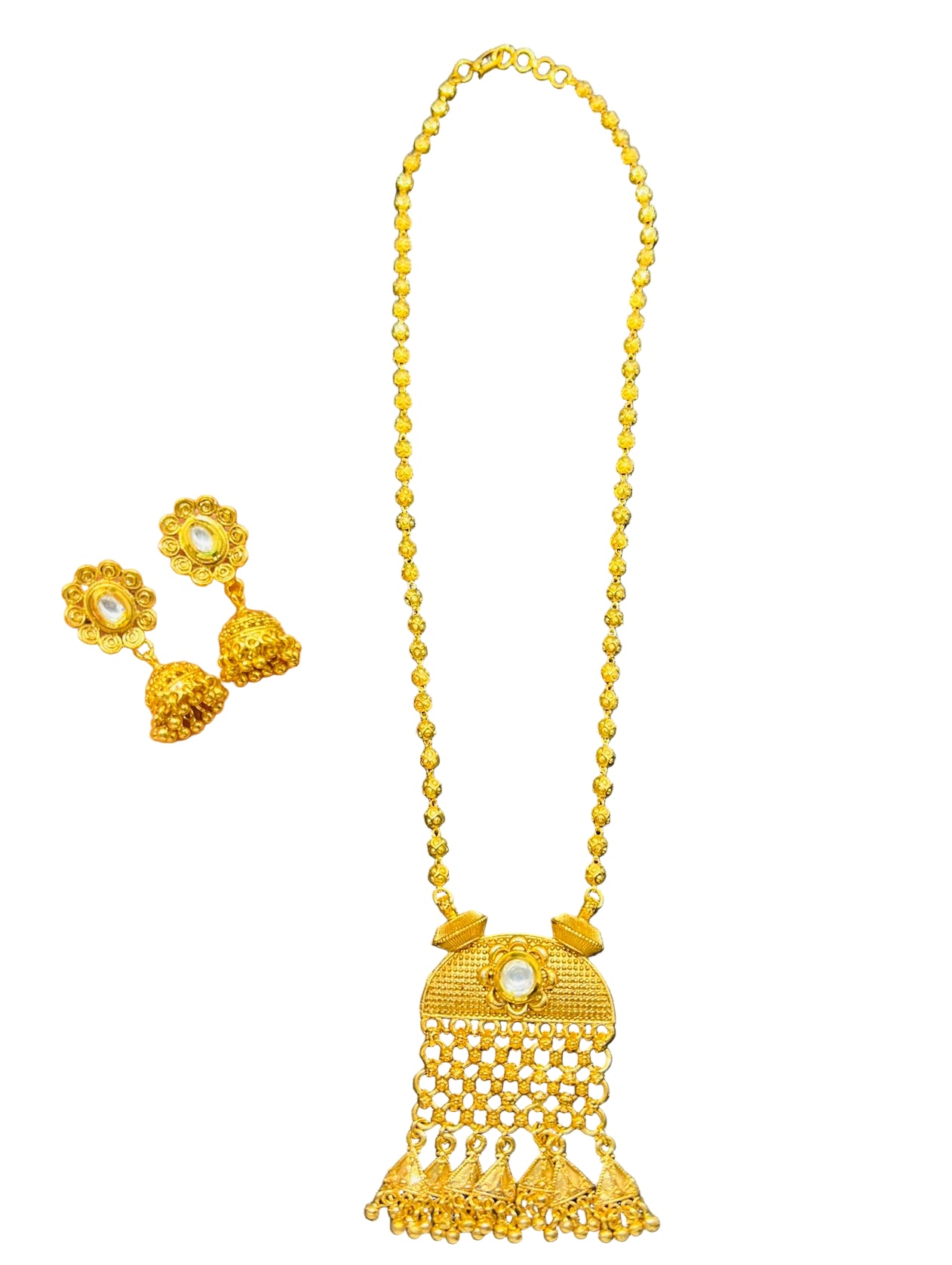 Gold Plated Pendant Necklace