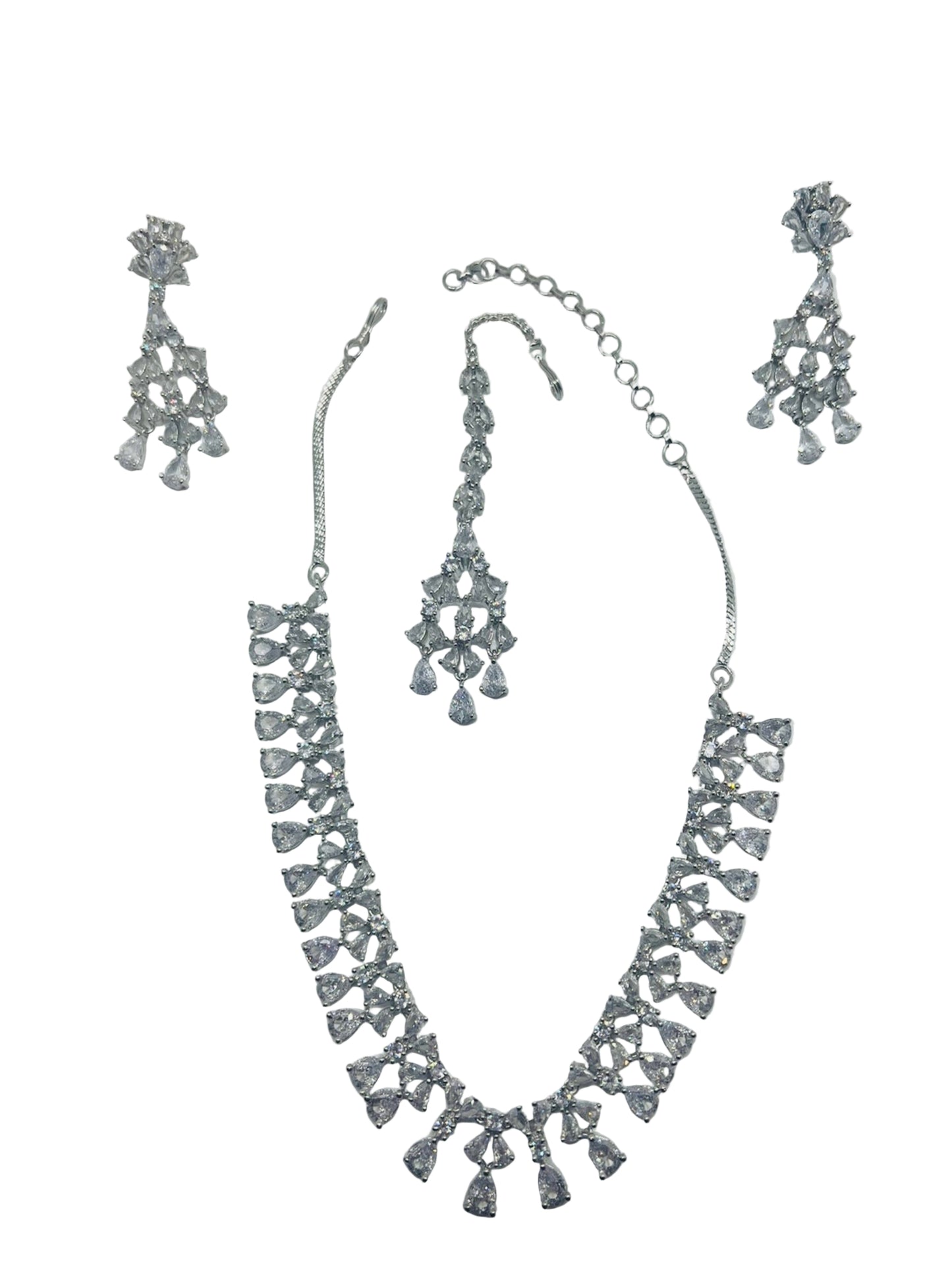 American Diamond(AD) Necklace Set