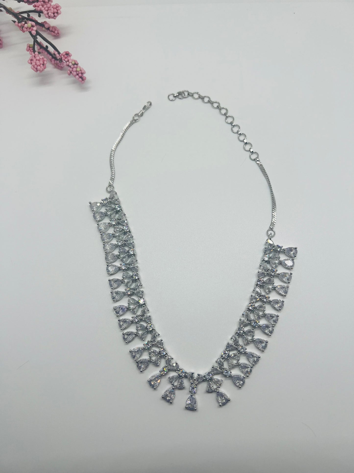 American Diamond(AD) Necklace Set