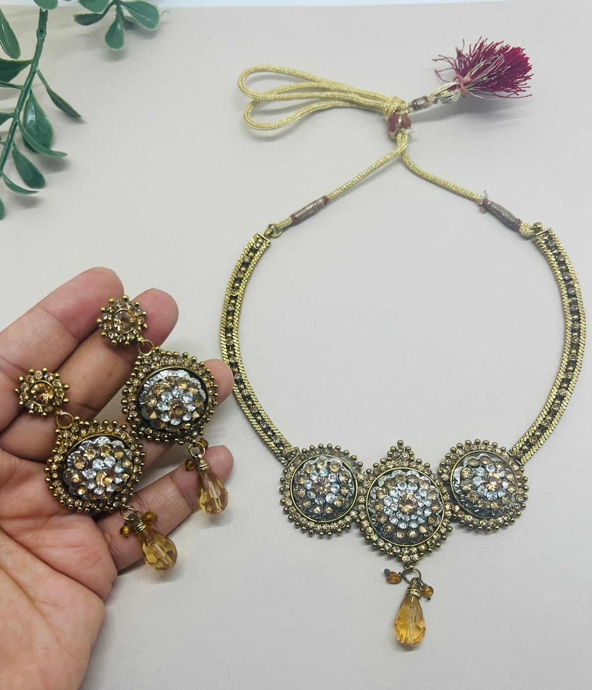 Diamond Necklace Set