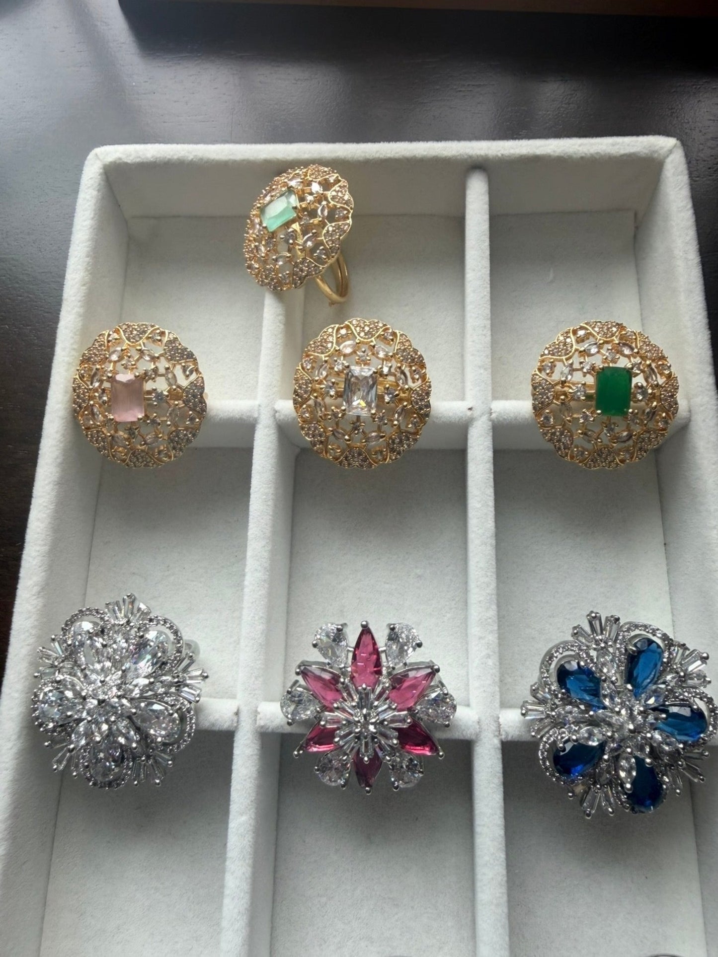 American Diamond(AD) Rings