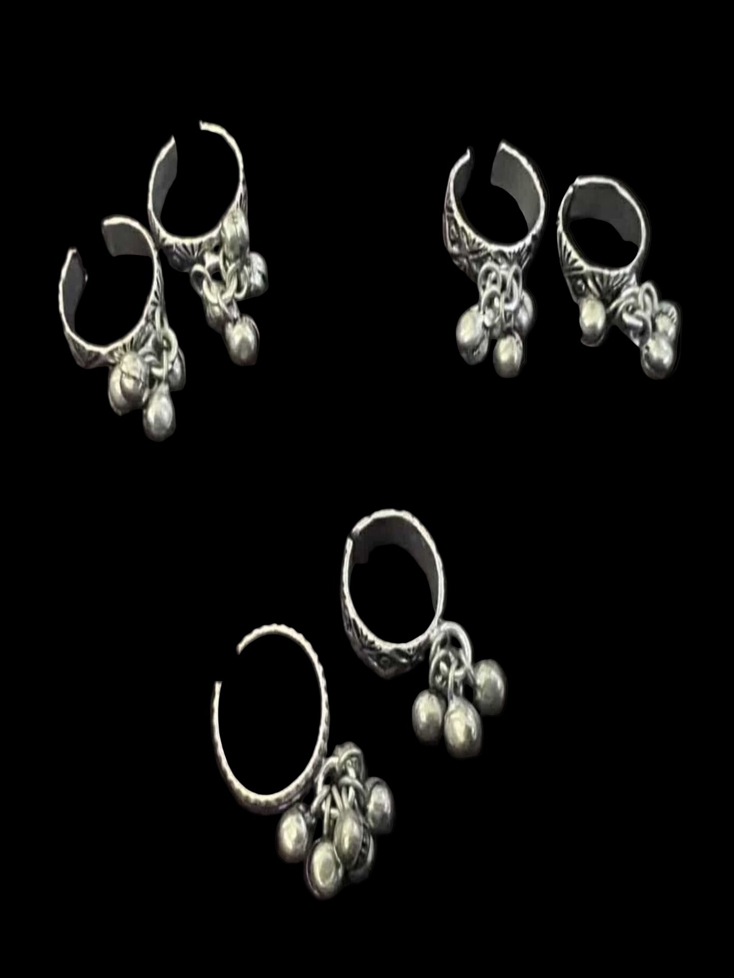 German Silver Toe rings