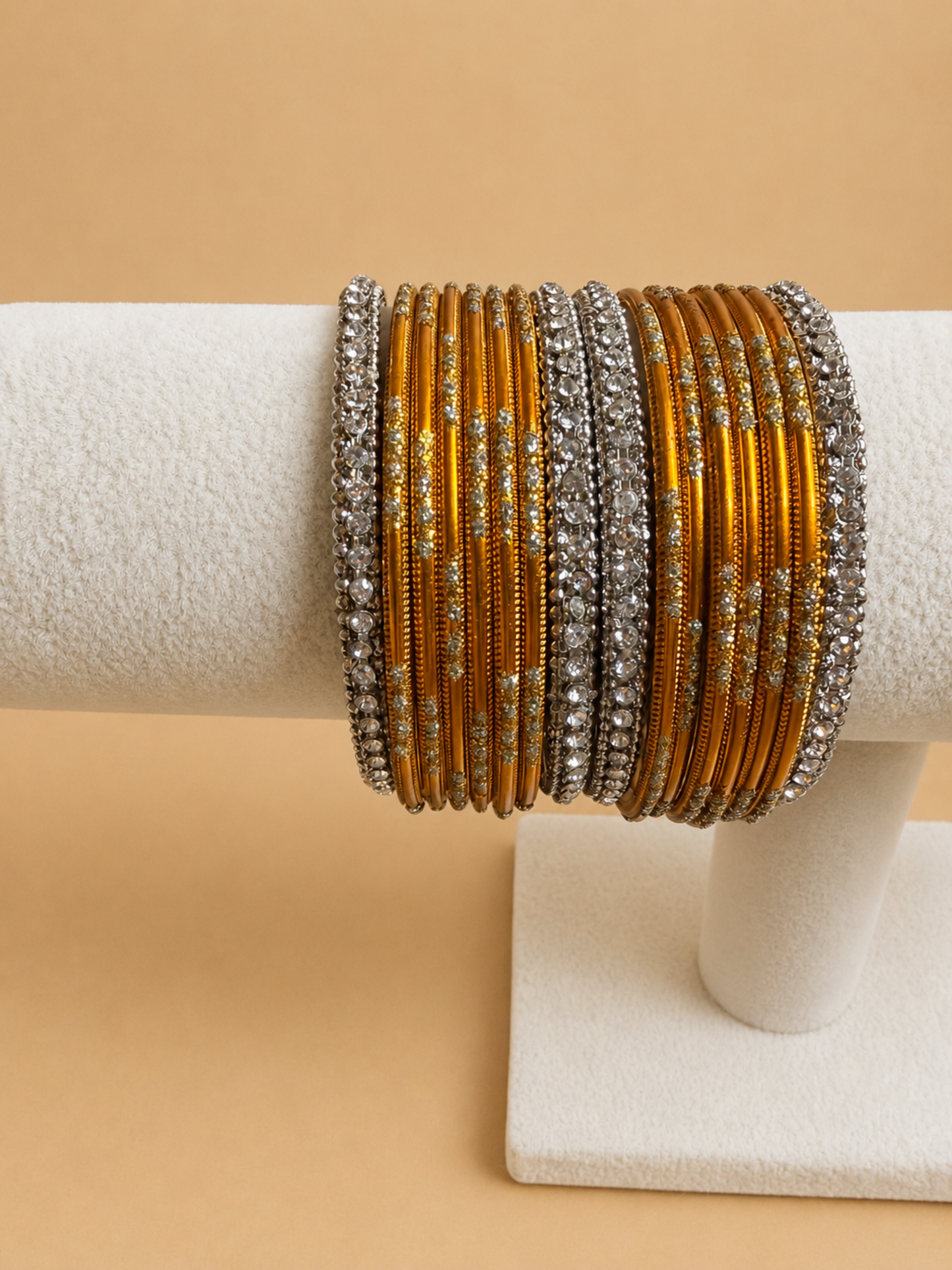 Purple and Orange Bangle Sets. Size 2.8