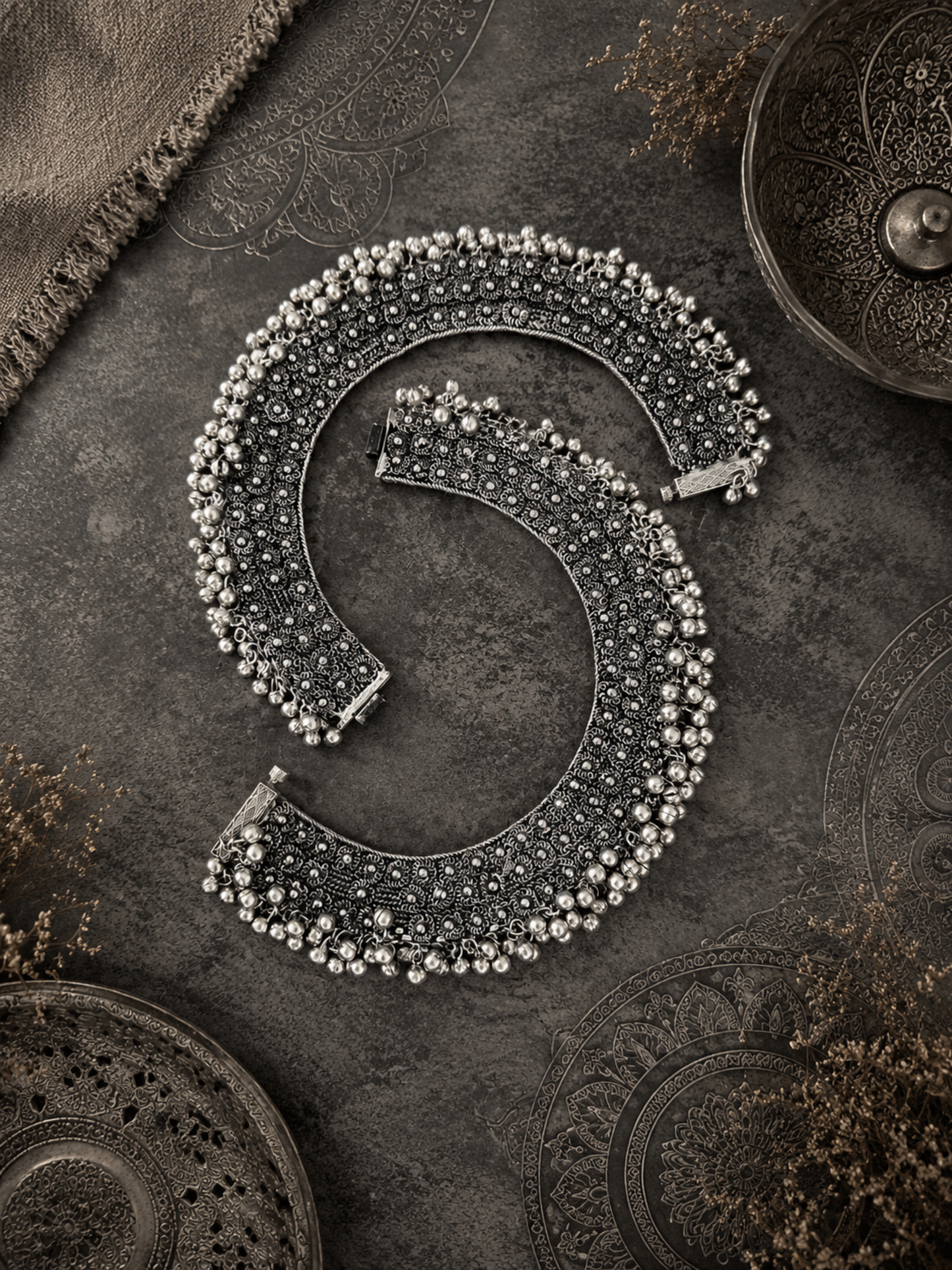 Oxidize Thick Anklets