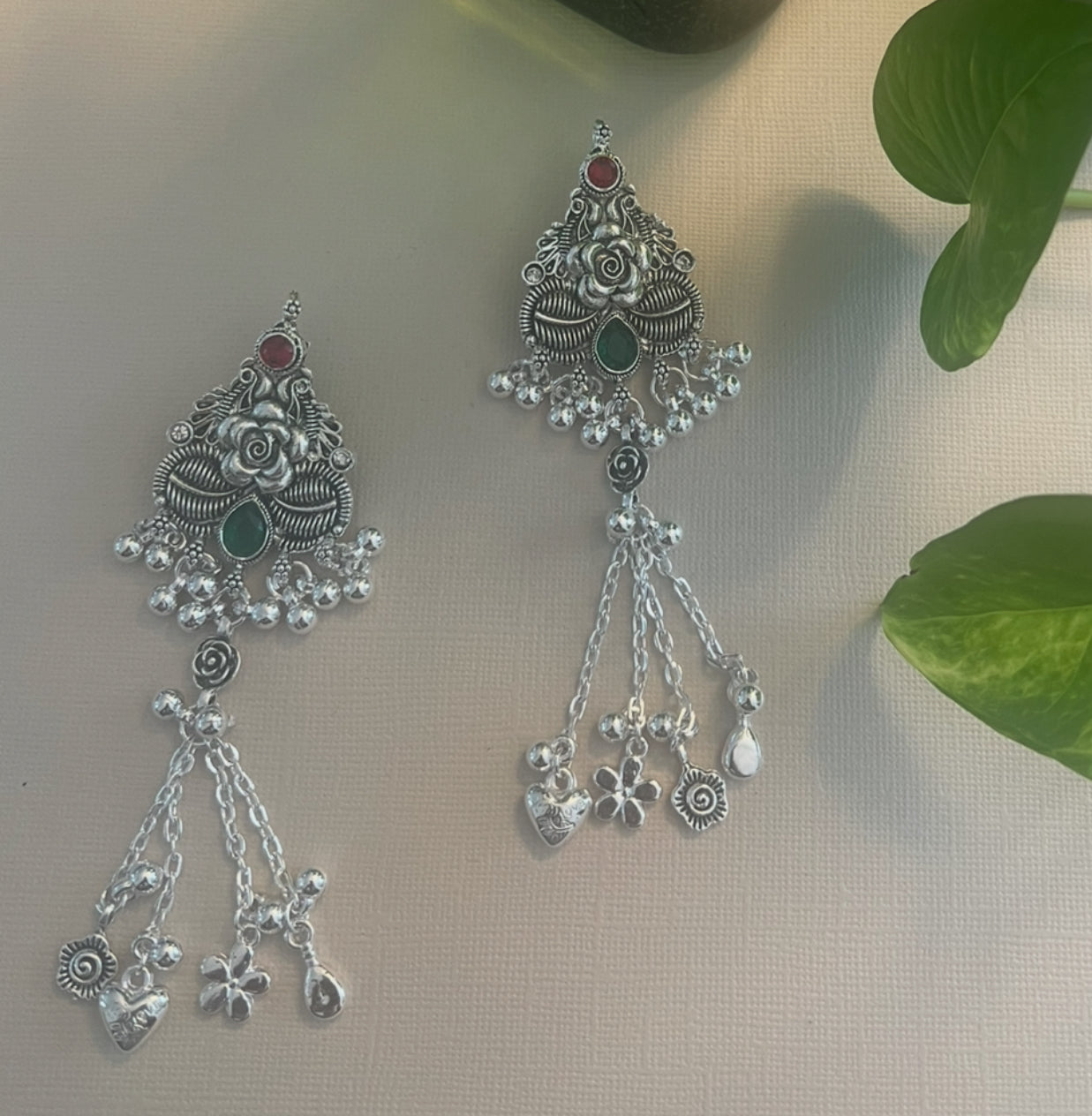 Silver plated Saree pin
