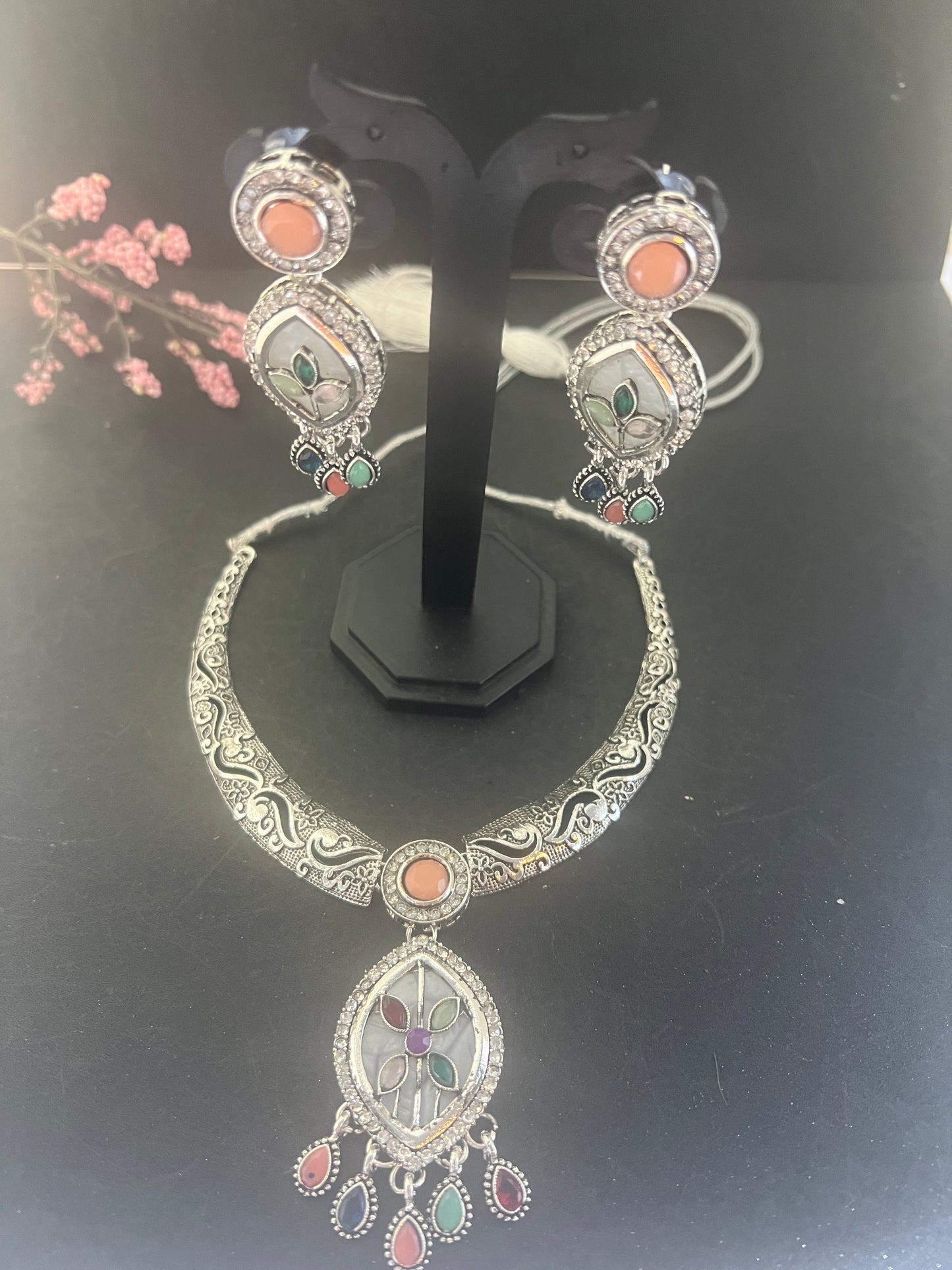 Multi-Color Necklace Set