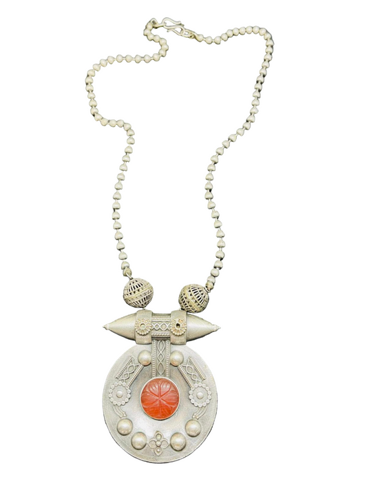 German Silver Long Necklace
