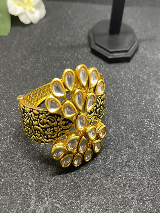 Gold-Plated Openable Bracelets- Size 2.2/2.4