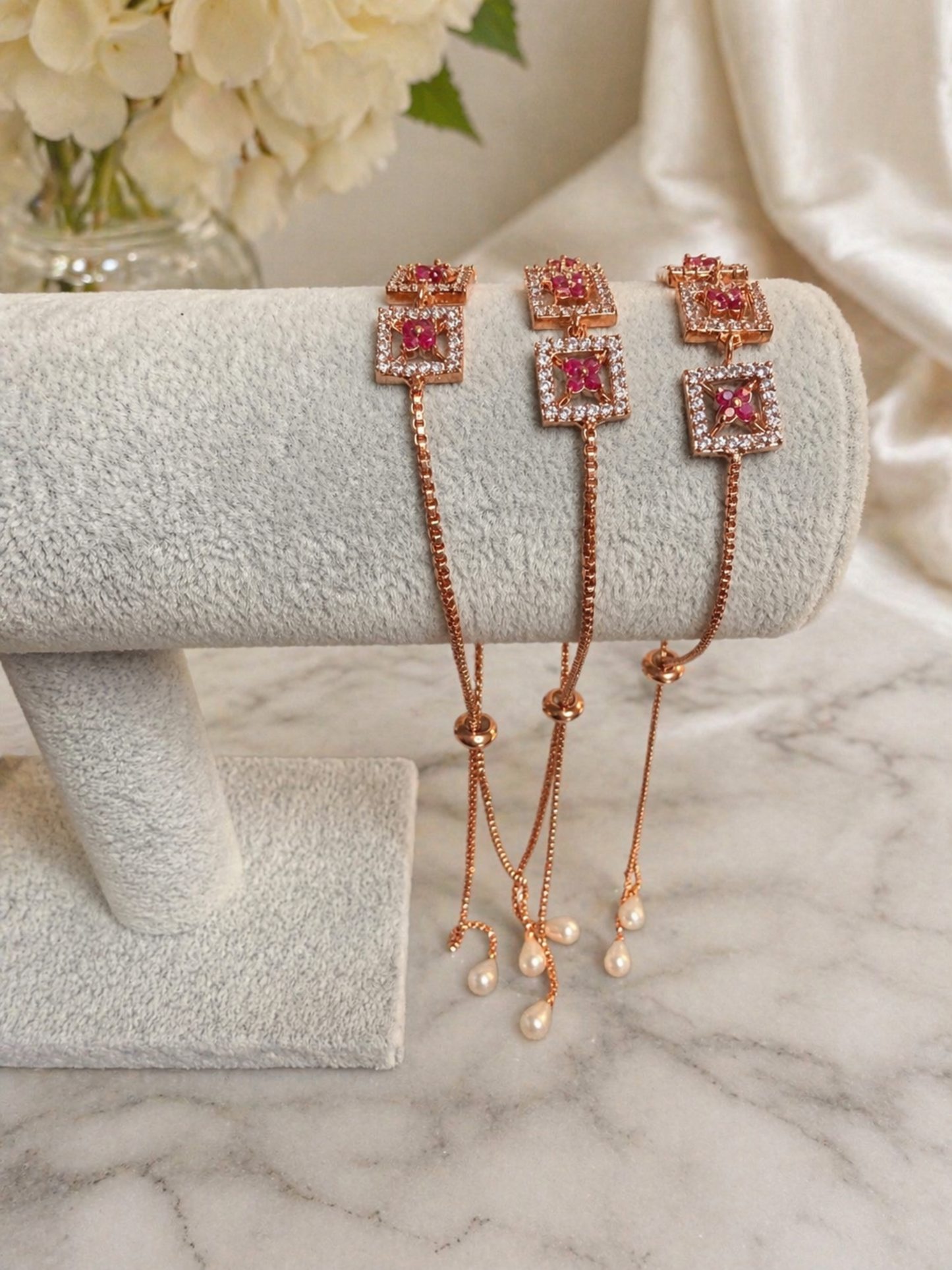 Adjustable Diamond Bracelets