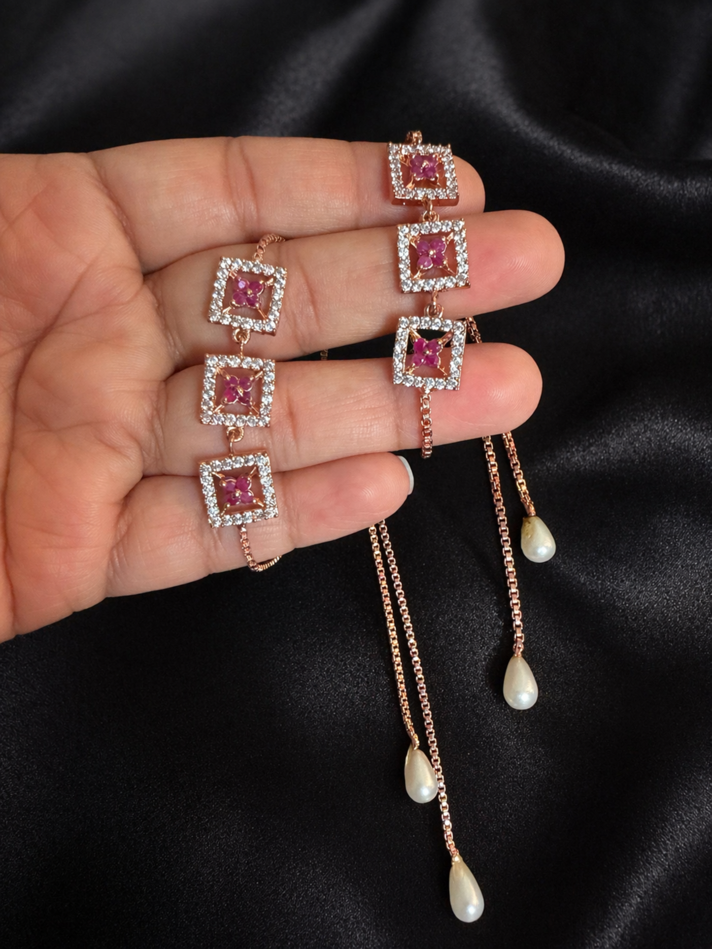 Adjustable Diamond Bracelets