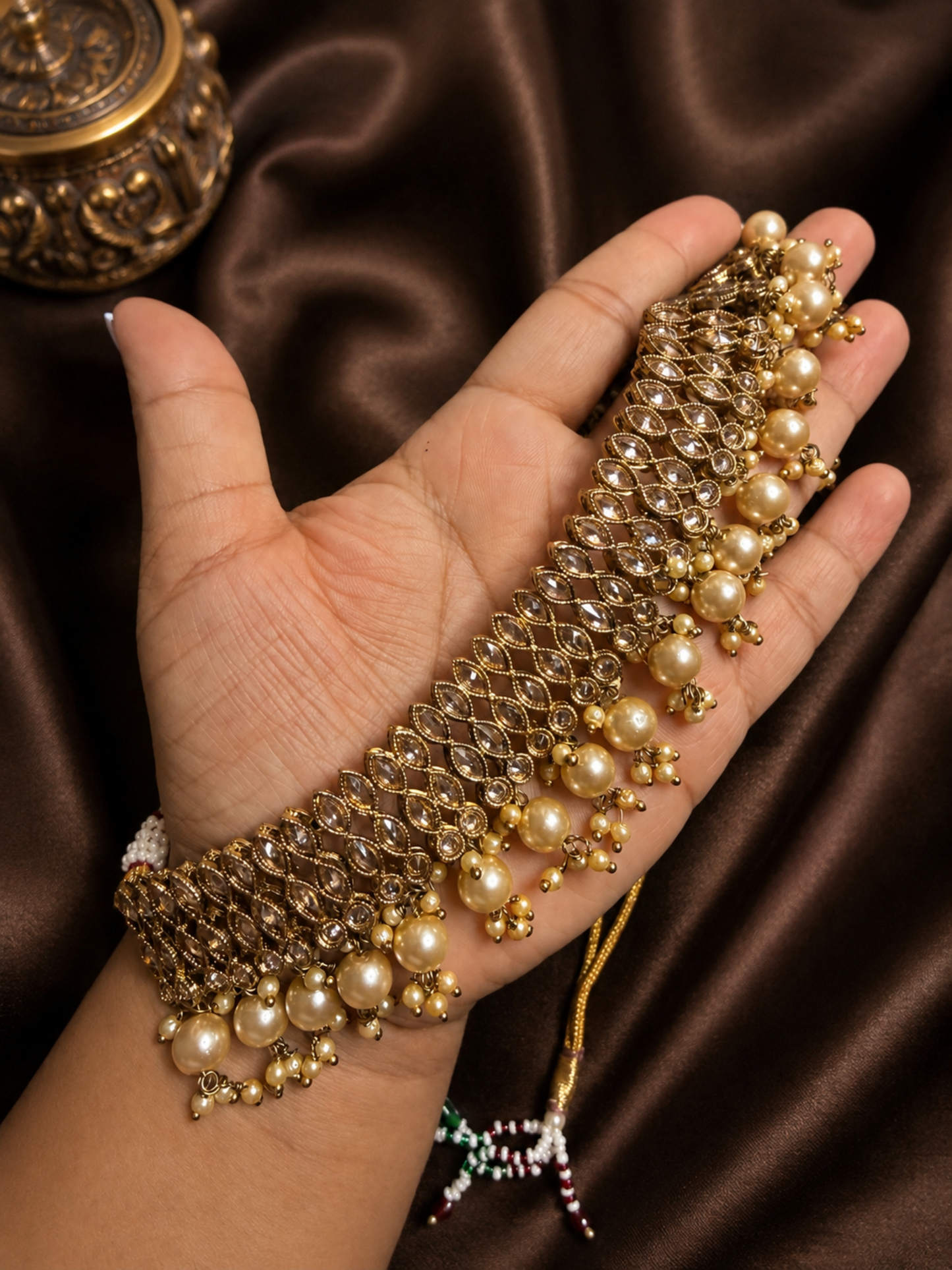 Antique Choker Set with Maang Tikka
