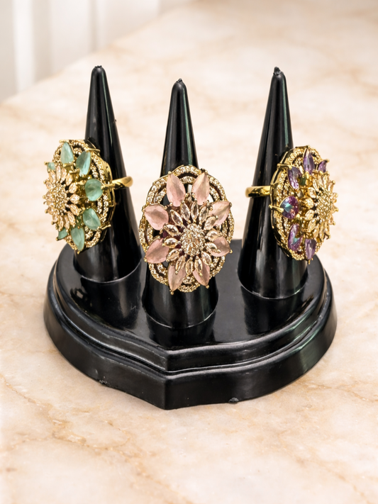 Antique Finish Rings