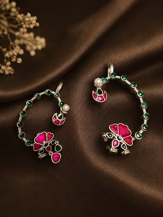 Multi-Color Earcuff Earrings