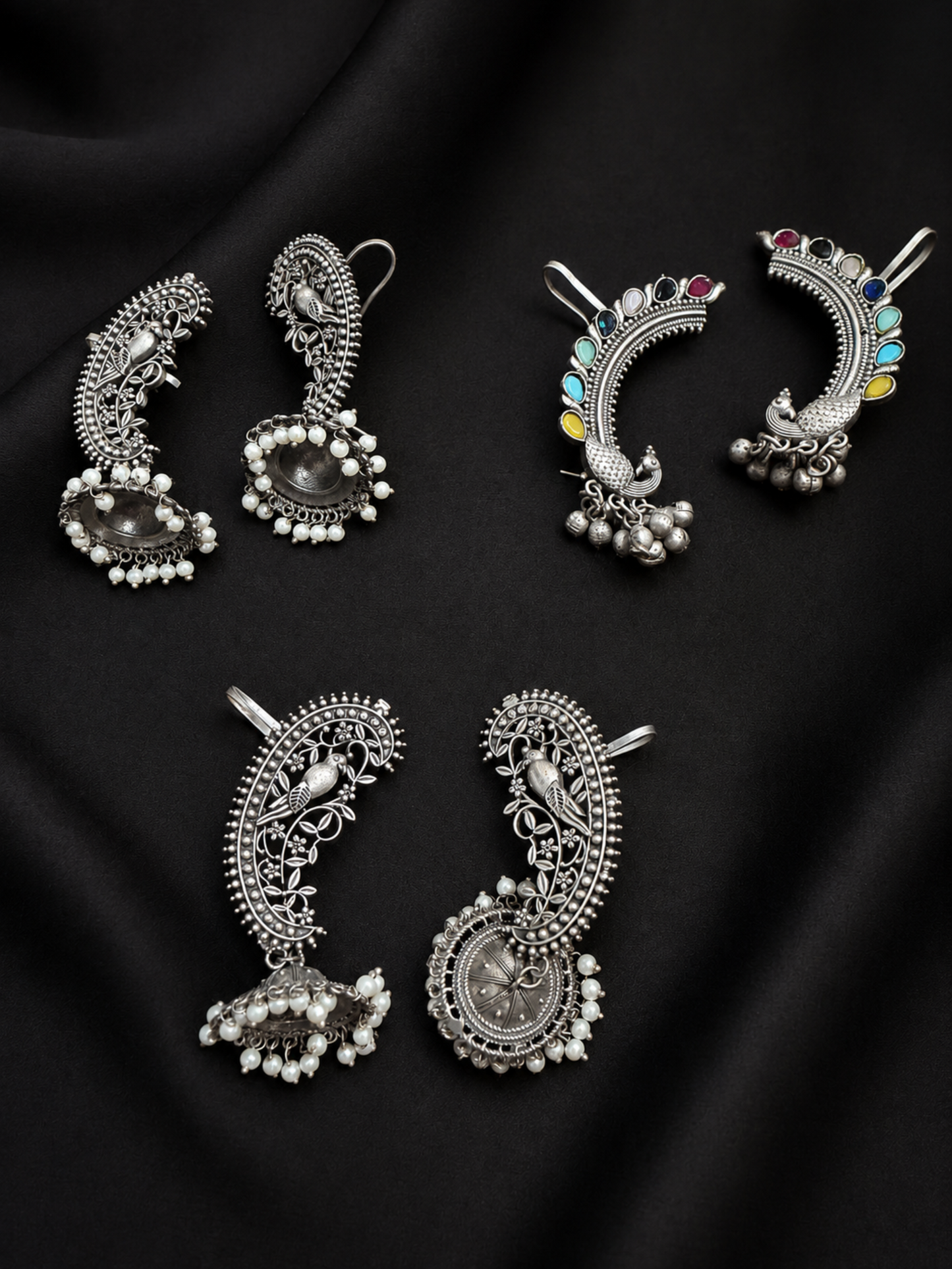 German Silver Ear Cuffs