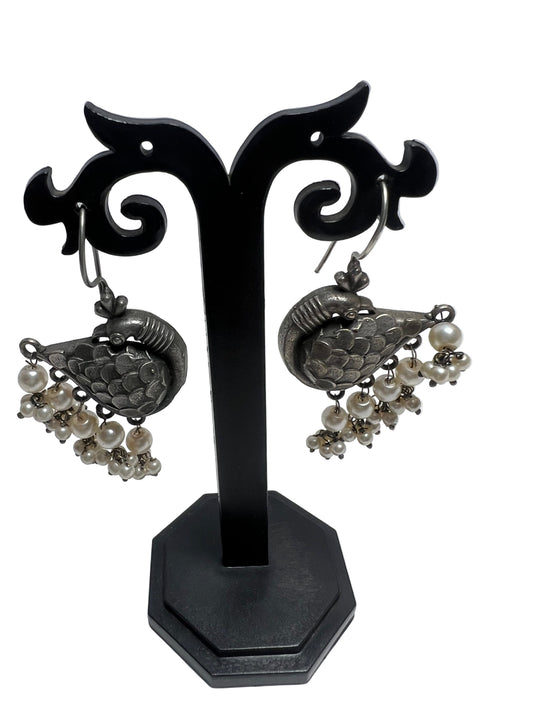 Peacock Earrings