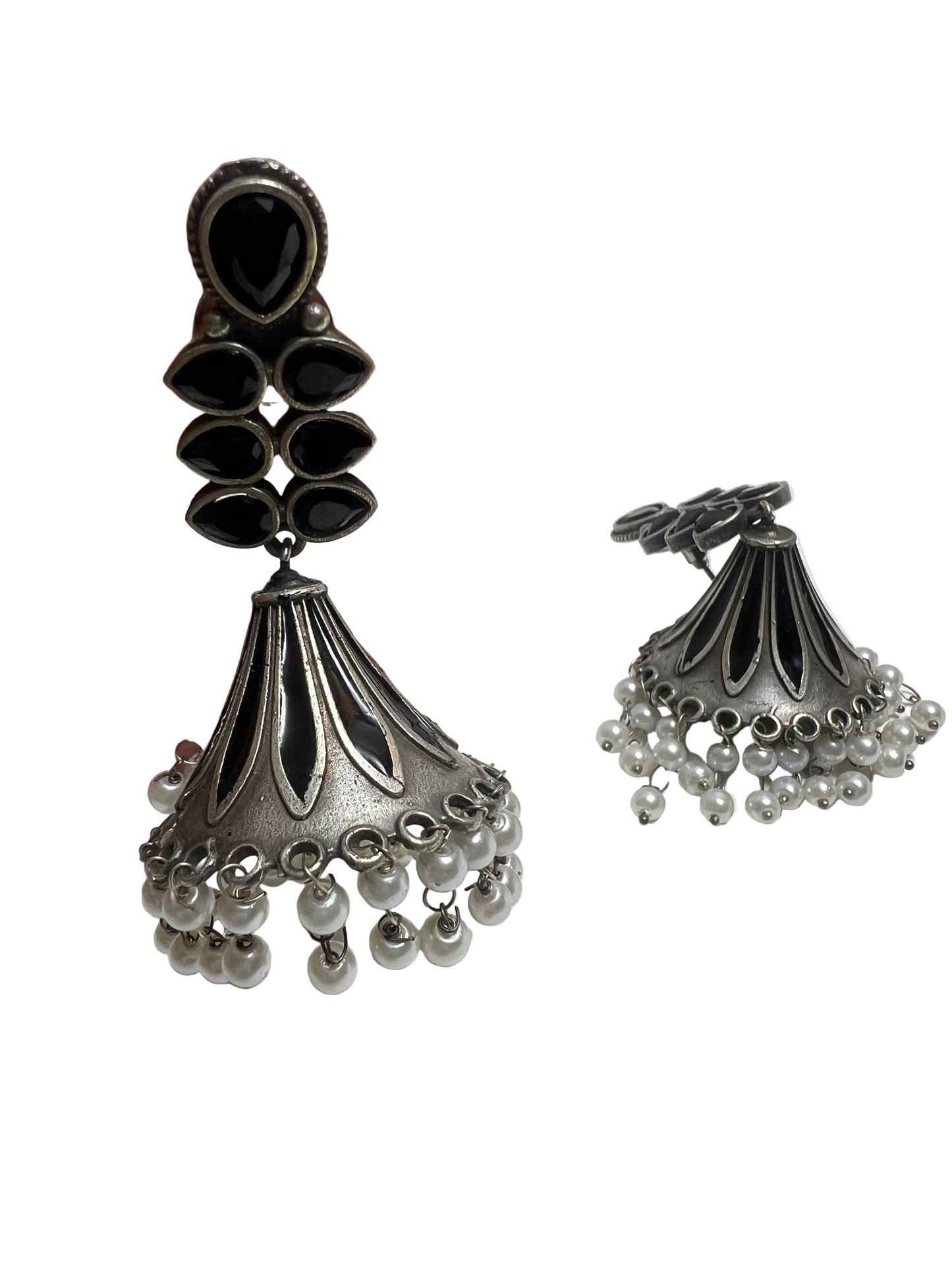 German Silver Jhumka/Earrings