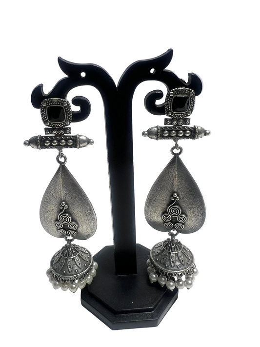 German Silver Earrings