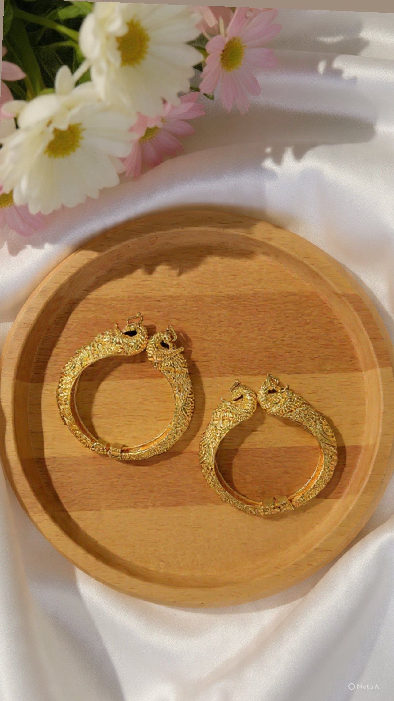 Peacock Openable Kadas/bangles