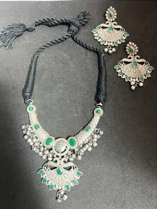 German Silver  Necklace Set