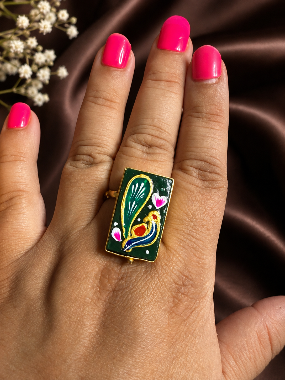 Hand-Painted Rings