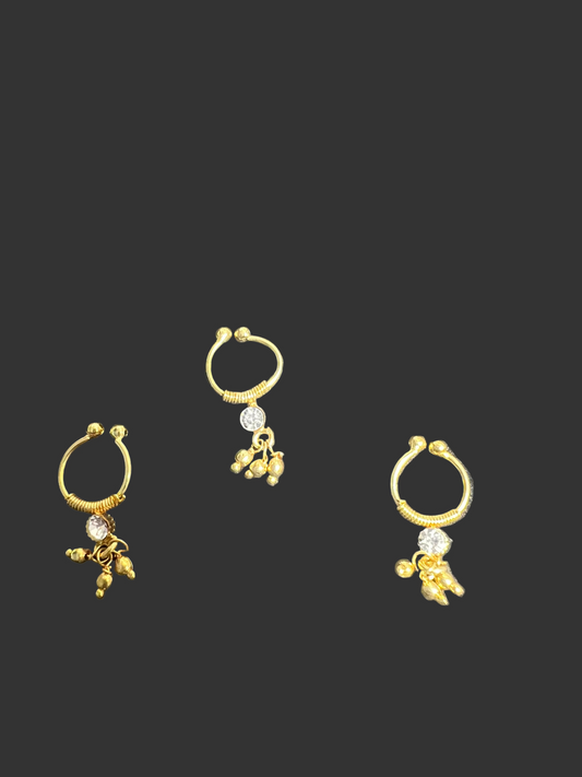 Gold Plated Nose Ring