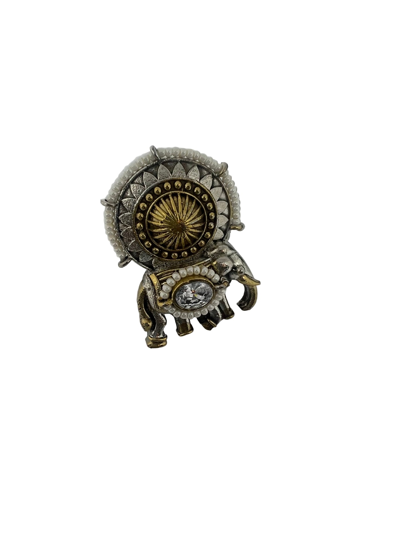 Dual-tone adjustable ring