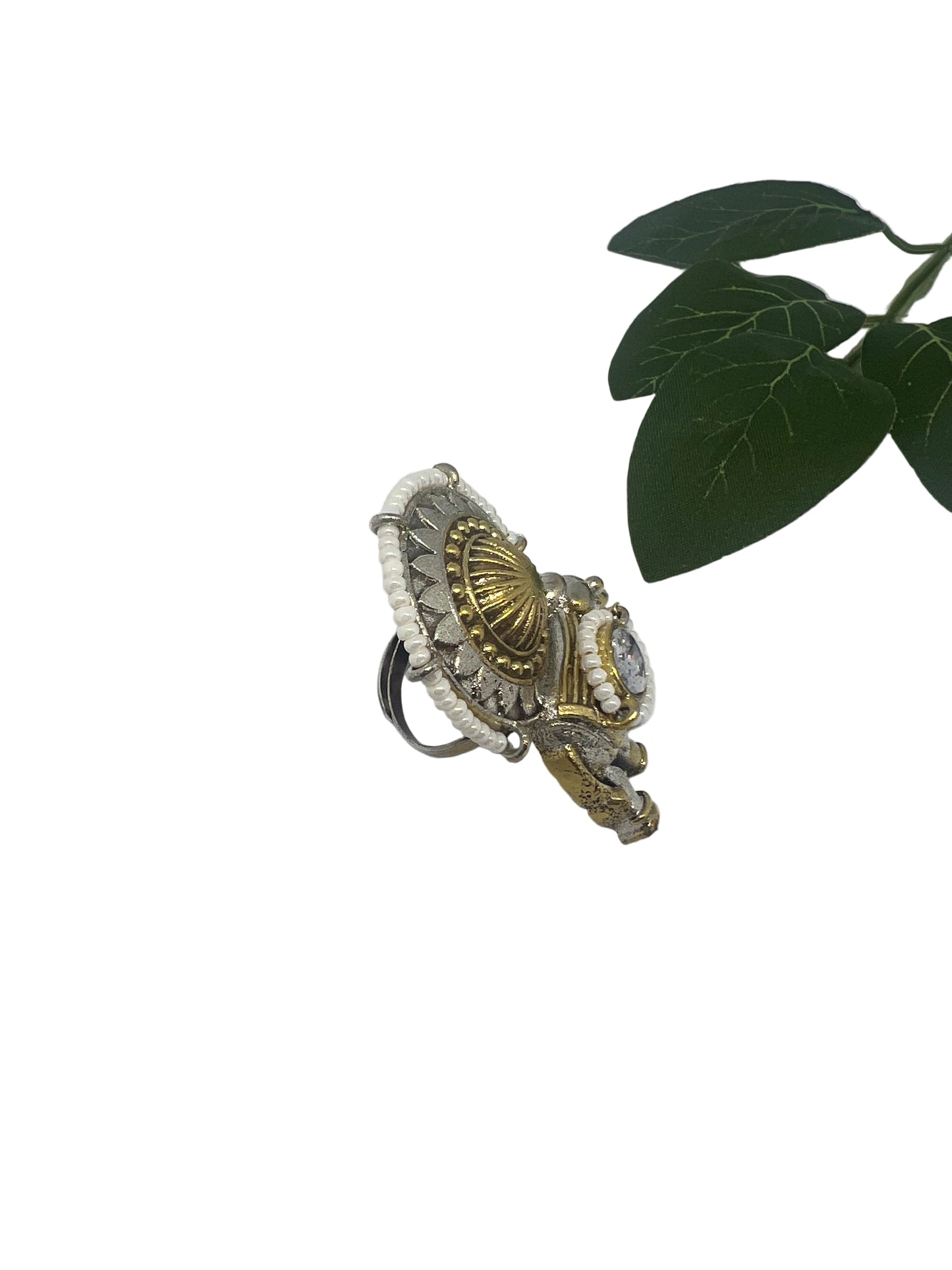 Dual-tone adjustable ring