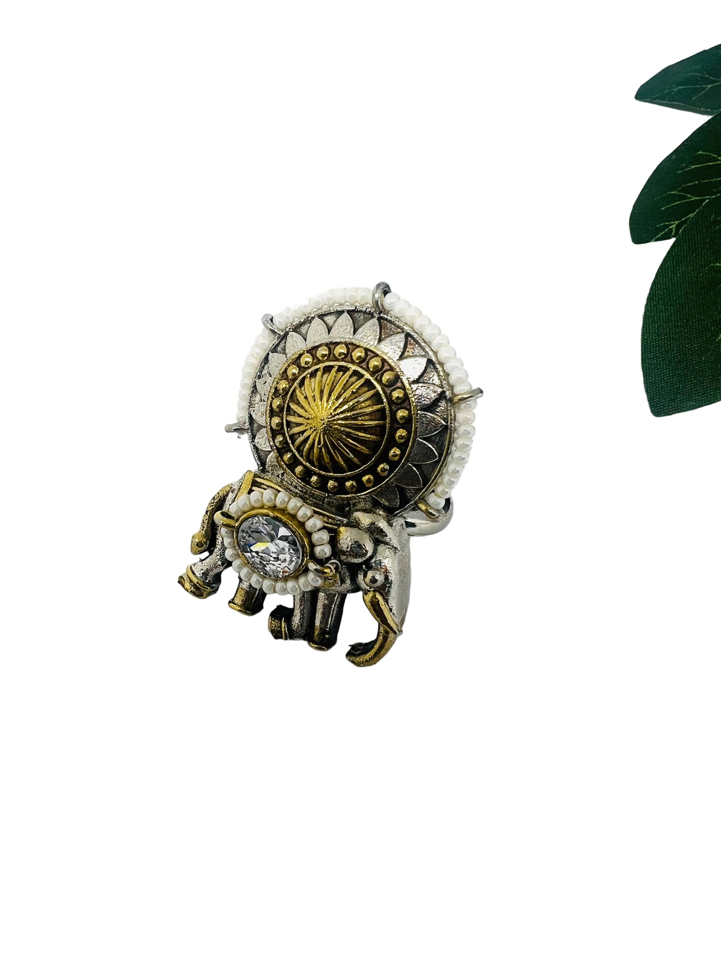 Dual-tone adjustable ring