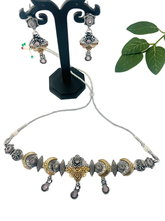 Dual Tone Necklace