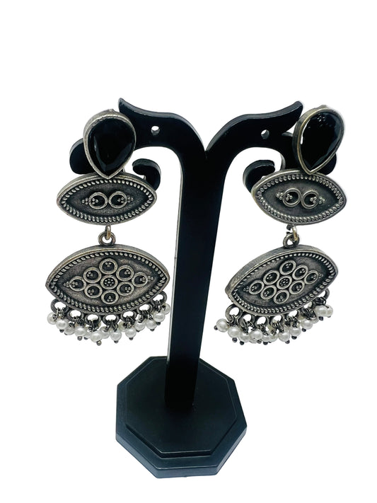 German Silver Earrings