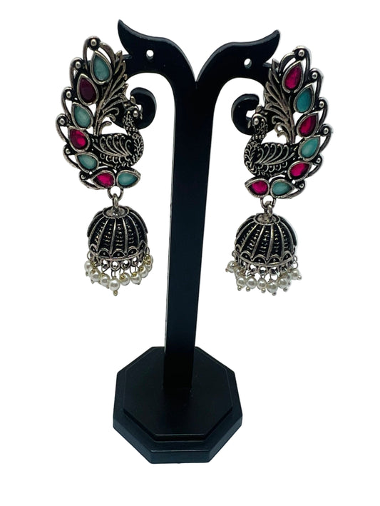 German Silver Earrings