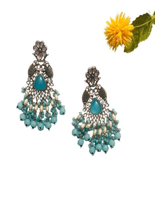 German Silver Earrings